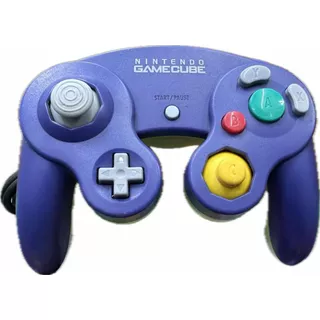 Control Nintendo Gamecube Morado/transparente Original