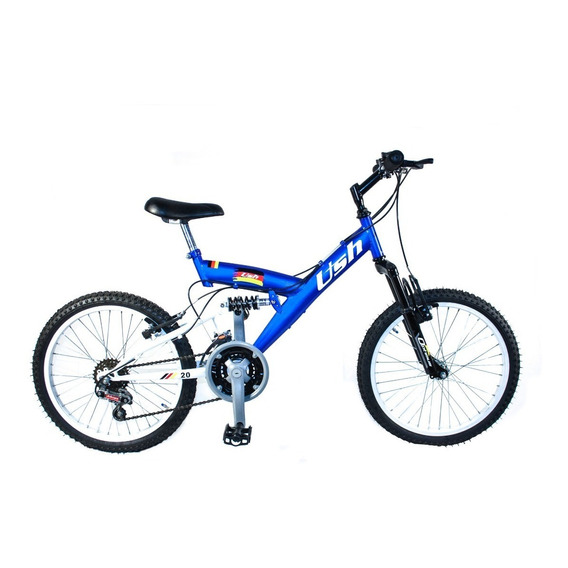 Bicicleta Mountain  Bike R20  Ush Doble - Suspensión 18 Vel