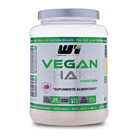 Proteina Vegana Vegan Shake 1 Kg. Winkler Nutrition