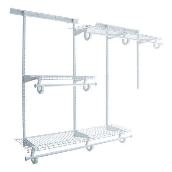 Rack Armable Acero Organizador Ropa Closet 4 A 6ft Ajustable