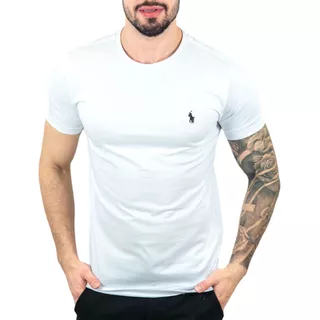 Camiseta Básica Slim Fit Masculina