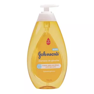 Shampoo De Glicerina Hipoalergênico 750ml Johnson's Baby