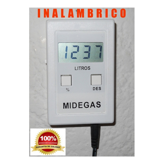 Medidor De Gas Lp Inalámbrico Para Tanque Estacionario