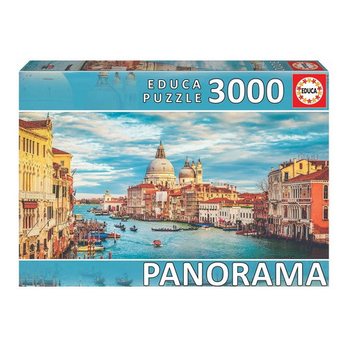 Puzzle Rompecabezas 3000 Gran Canal Venecia Panorama Educa
