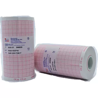 Rollo De Papel Termico Para Ecg 80mm X 20m Para Beneheart R3