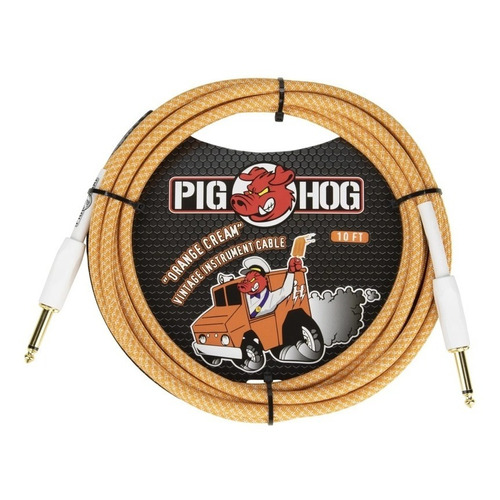 Cable Guitarra Bajo Ukulele Plug 3.05m Pig Hog Pch102oc