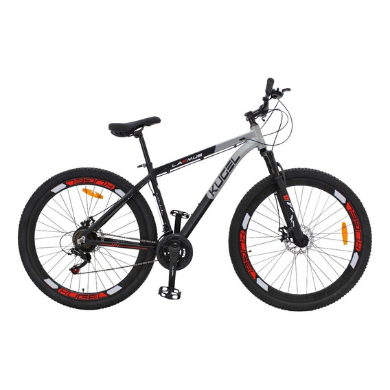 Bicicleta Montaña Rodada 29 21 Velocidades Kugel Lakmus Color Negro/Gris Tamaño del cuadro M