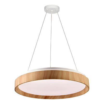 Colgante Bore Led Madera Control Cct Vk Madera