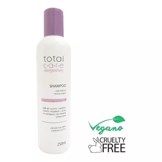 Shampoo Total Care Hipoalergênico 250ml Alergoshop