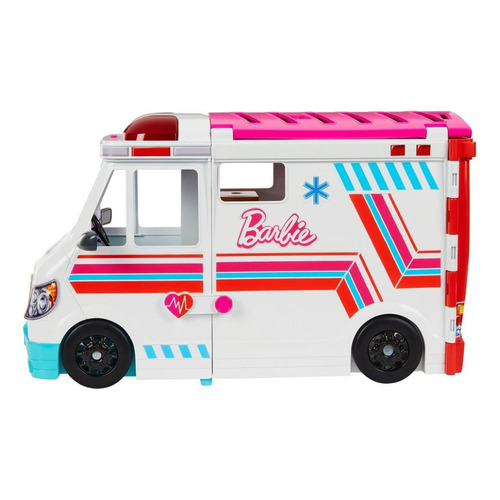 Ambulancia y clínica móvil de Barbie - Mattel Hkt79