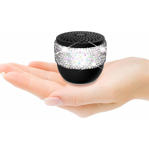 Oceanlove Mini Altavoz Bluetooth Portátil Con Diamantes De I Color Diamantes De Imitación Densos 110v