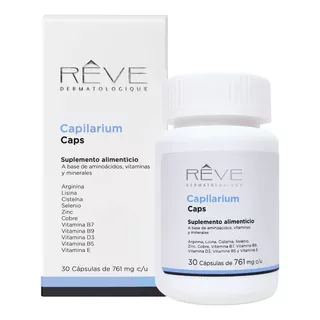 Capilarium Caps  Ayuda Al Crecimiento Y Nutrición Capilar