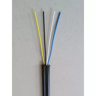 Cable 4 Hilos Para Camaras Vigilancia Uso Rudo Exterior 25m