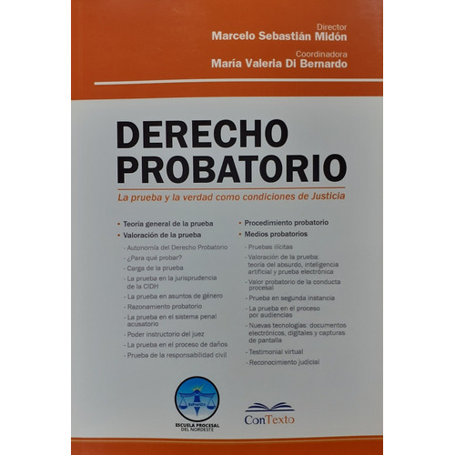 Derecho Probatorio  - Midon, Di Bernardo
