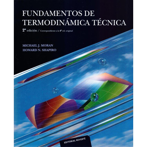 Fundamentos De Termodinamica Tecnica 2 Ed