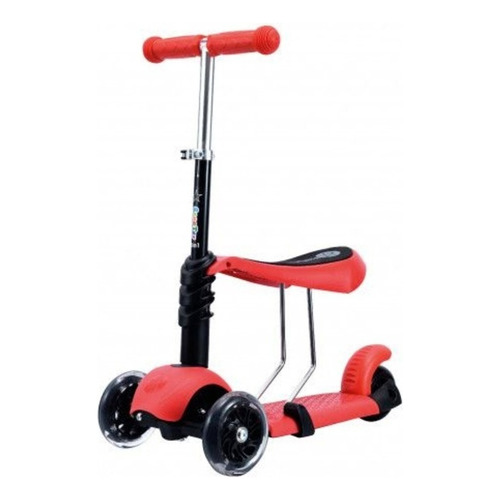 Patineta scooter de pie Love 7820  rojo para niños