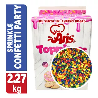 Confetti Party Mix Sprinkles Repostería 2.27 Kg