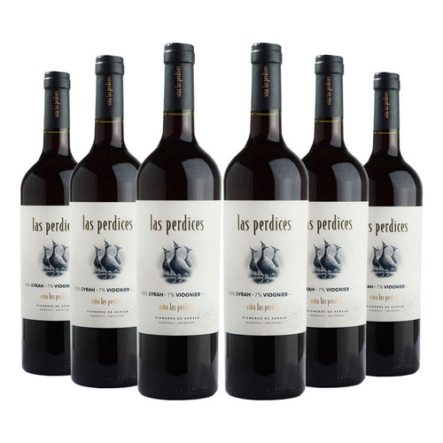 Vino Las Perdices Syrah-viognier Caja X6 Unidades