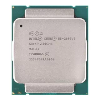 Processador Gamer Intel Xeon E5-2680 V3 Cm8064401439612  De 12 Núcleos E  3.3ghz De Frequência Com Gráfica Integrada
