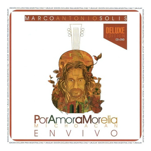 Cd - Por Amor A Morelia Michoacan ( Cd + Dvd ) - Marco Solis