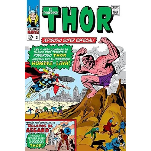 Biblioteca Marvel El Poderoso Thor 2 - Kirby Jack