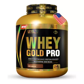 Proteína Whey Gold Pro 6.6 Libras / Whey Protein / Level Pro