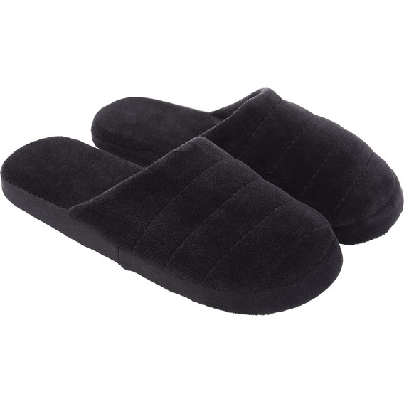 Pantufla Negro Confort Para Caballero/hombre - Perezozaz