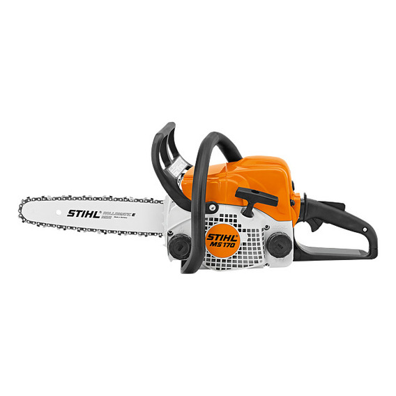 Motosierra a nafta Stihl 30.1cc naranja/ blanco MS 170 1.7cv