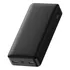Carregador Rápido Portátil Power Bank Baseus 20000 Mah 15w Cor Preto