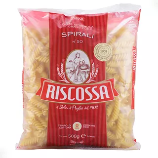 Macarrão Italiano Riscossa Spirali Parafuso 50º 500g