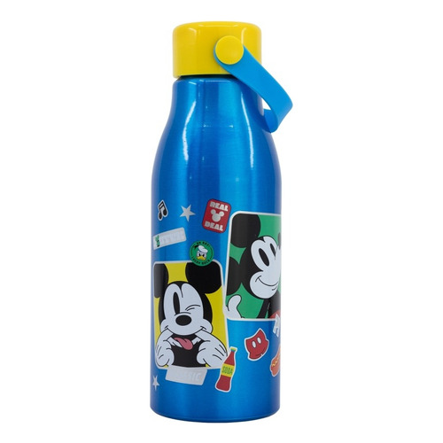 Botella Aluminio Flexi Handle Mickey 760 Ml Replay Color Multicolor