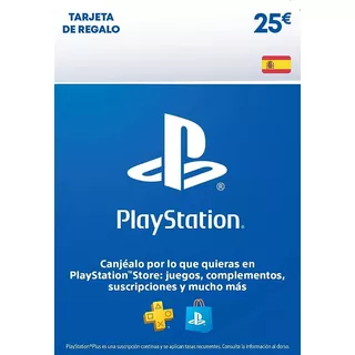 Tarjeta Playstation Psn Store Ps4 Código Digital España