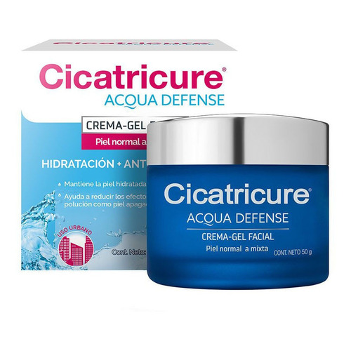 Cicatricure Acqua Defense Gel Crema Facial Hidratante X 50gr Momento de aplicación Día/Noche Tipo de piel Normal