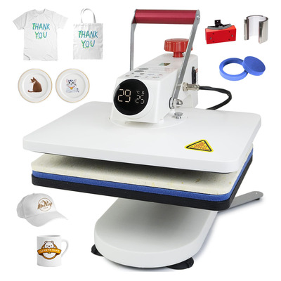 Sublimadora Heat Press F910 - Impresión Multifuncional 5en1 