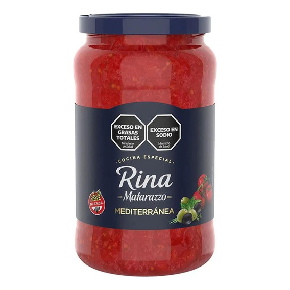 Salsa Mediterránea Rina Matarazzo 340gr