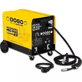 Soldadora Monofásica Dogo Mig-mag 150 Amp Dog50010 Color Amarillo