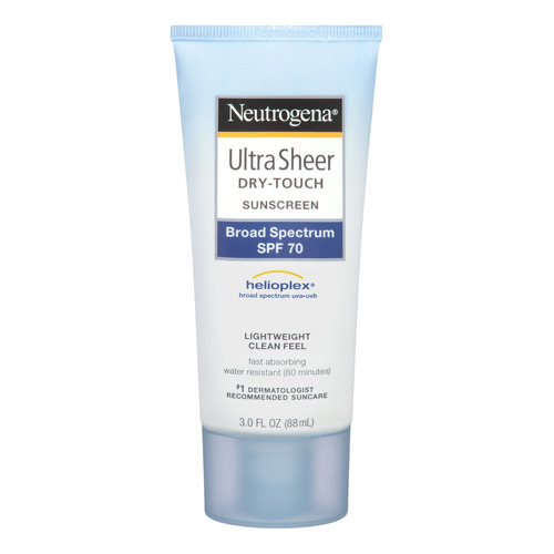 Protector solar  Neutrogena  Ultra Sheer 70FPS  en crema 88mL