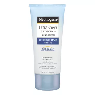 Protector Solar  Neutrogena  Ultra Sheer 70fps  En Crema 88ml