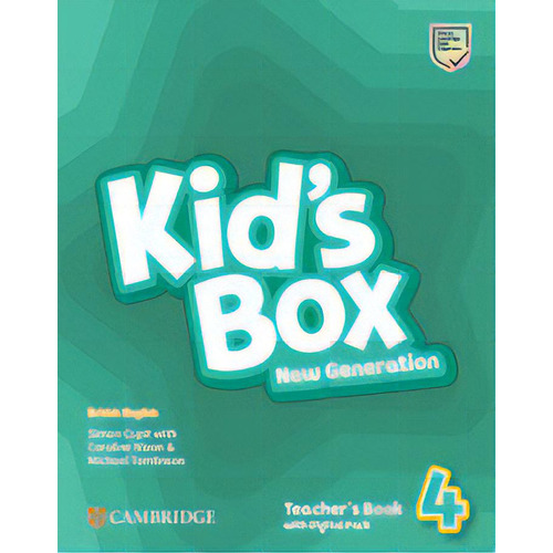 Kid's Box New Generation 4 - Teacher's Book With Digital Pack, De Cupit Simon & Nixon Caroline & Tomlinson Michael. En Inglés, 2023