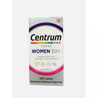 Centrum Silver Women 50+ Para 100 Días Vitaminas Minerales