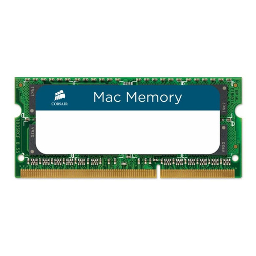 Memoria RAM Apple SODIMM gamer color verde 16GB 2 Corsair CMSA16GX3M2A1333C9