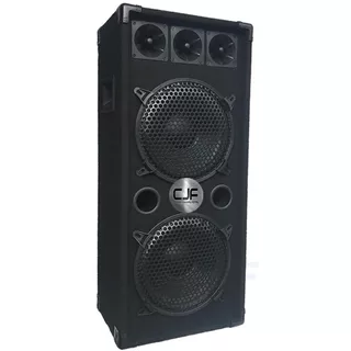 Bafle Columna Doble Woofer 10 3 Tw Potencia 1500w A Cjf 