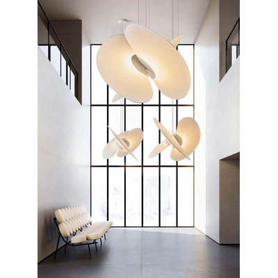 Colgante Led Icanti M 90cm Dimerizable Diseño Moderno