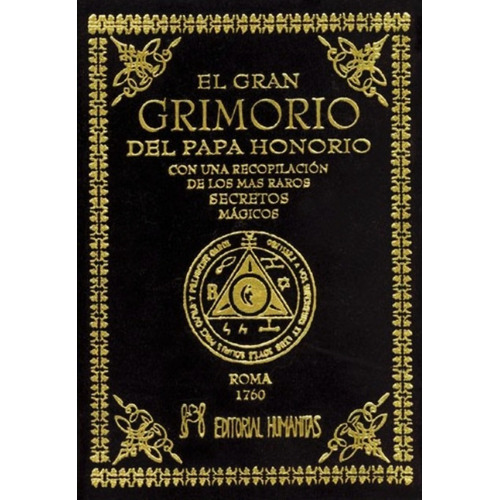 Libro El Gran Grimorio Del Papa Honorio - Tapa Dura