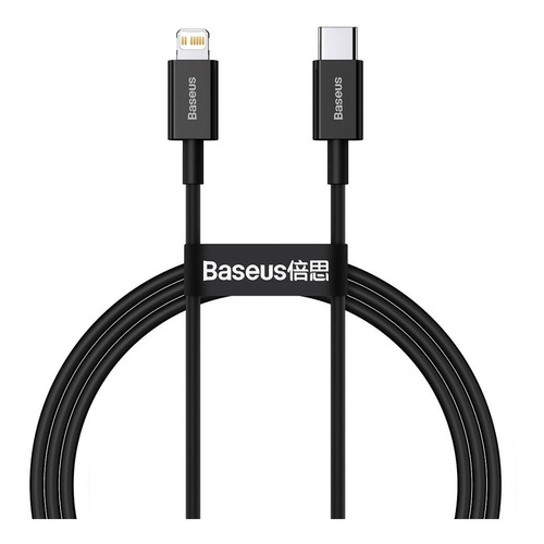 Baseus Cable Carga Rápida Tipo-c A Ip Pd 20w 1m