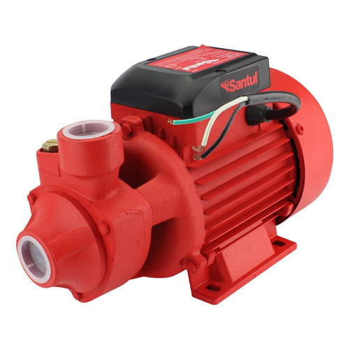 Bomba Agua Eléctrica Periférica Santul Riego 550w Altura 55m Color Rojo