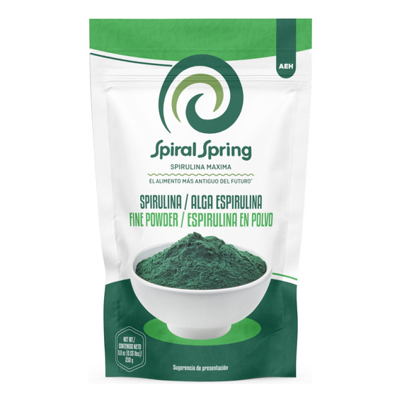 Spirulina Orgánica Máxima. Espirulina En Polvo