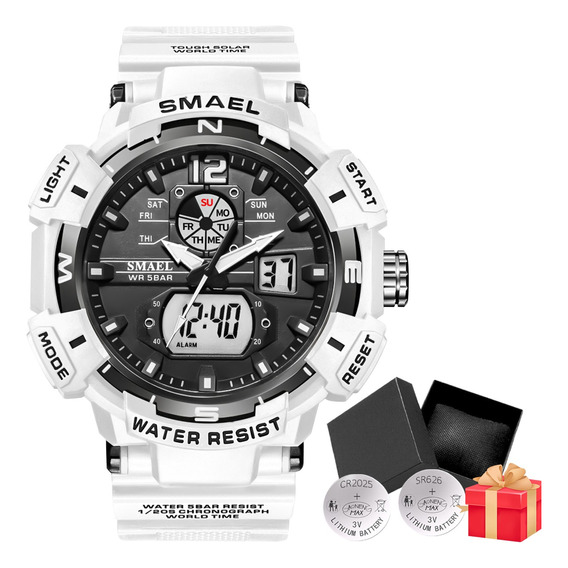 Smael8045 Reloj Deportivo Digital Para Mujer Hombre Militar