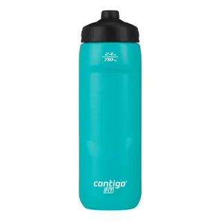 Botella Deportiva Contigo Fit Squeeze Bottle 709ml Color Verde Agua