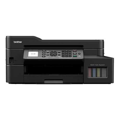 Impresora a color multifunción Brother InkBenefit Tank MFC-T920DW con wifi negra 220V - 240V